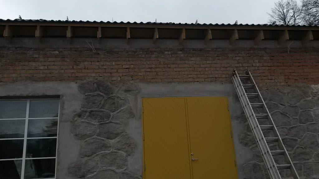 puhastamist vajav väline kivisein