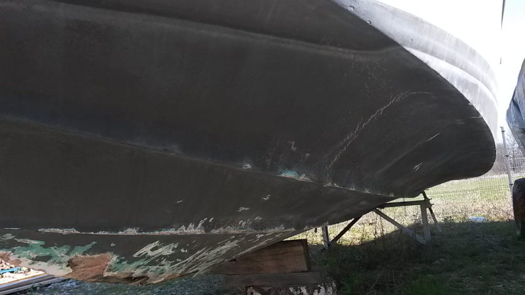 vana roostetav paadialus