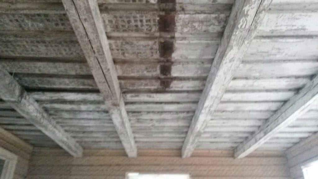 määrdunud puitlagi